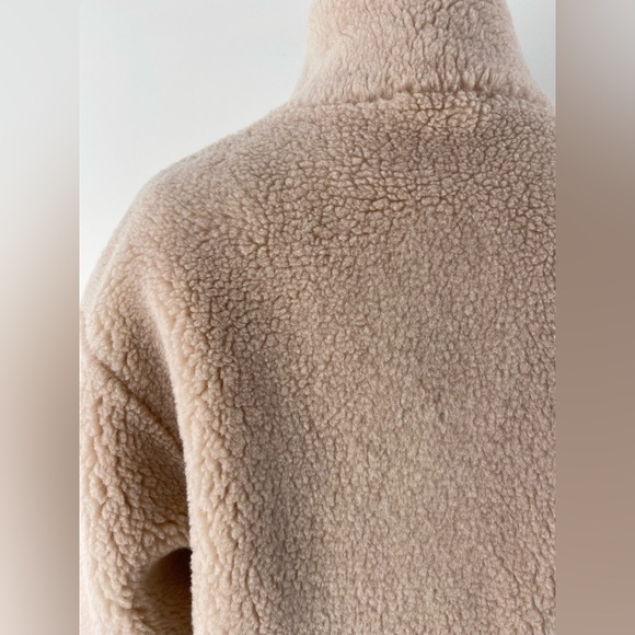 Citizens Of Humanity Cream Sherpa Jacket - Picture 5 of 16